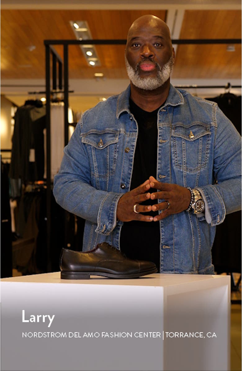 Decio Water Resistant Cap Toe Oxford, sales video thumbnail