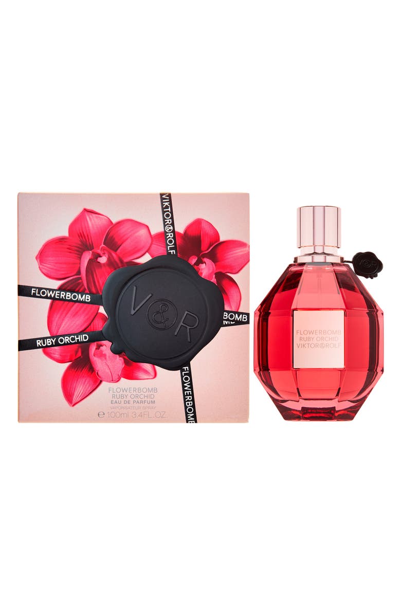 Viktor&Rolf Flowerbomb Ruby Orchid Eau de Parfum, Alternate, color,