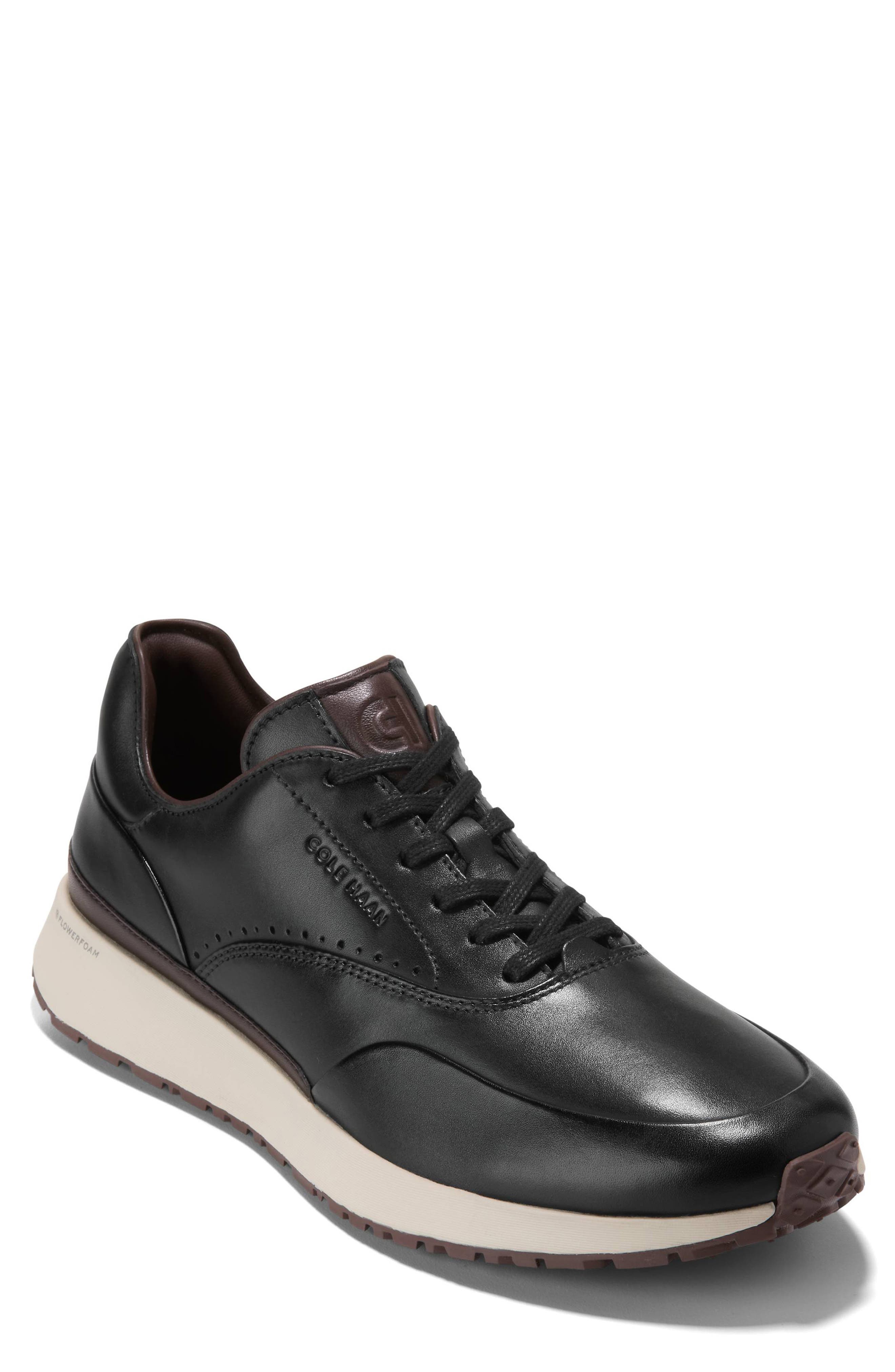 Cole Haan GrandPro Luxe Mile Sneaker, Main, color, Black / Madeira / Angora