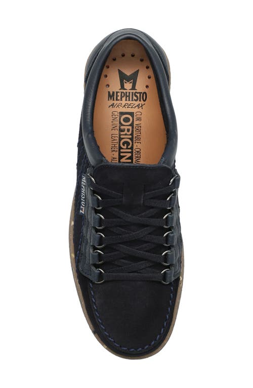 Mephisto Rainbow Sneaker In Blue