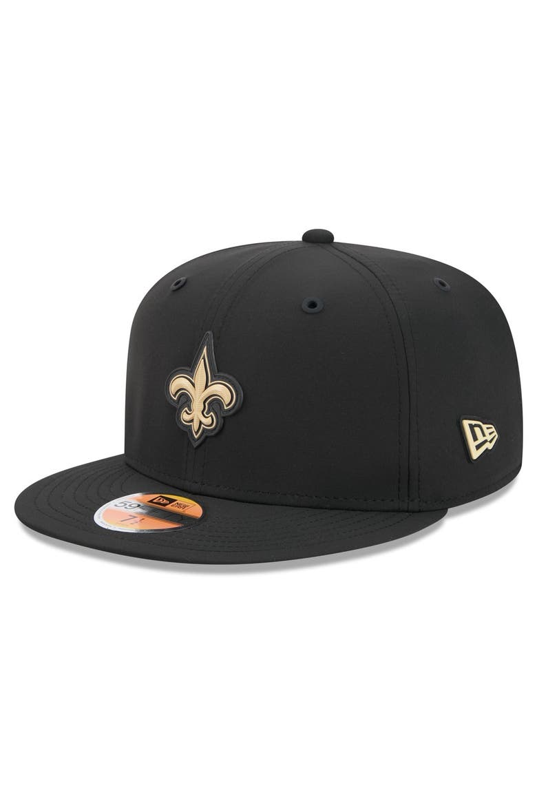 Men's New Era Black New Orleans Saints 2026 Sideline 59FIFTY Fitted Hat, Main, color, Black