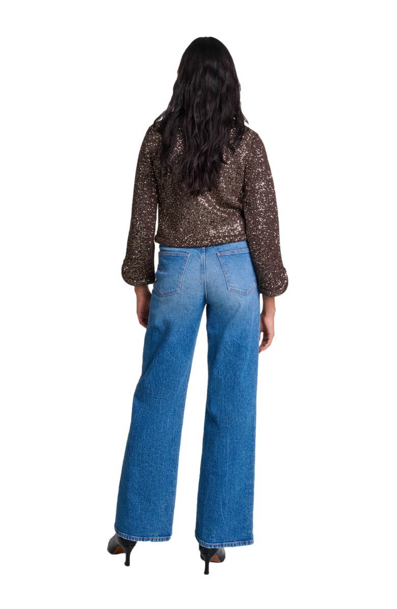 maje Sequinned cardigan, Alternate, color, 