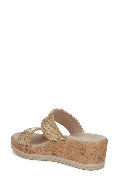 Bzees Resort Sandal In Gold