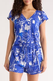 SUGARLIPS Mims Town Dade Ruffle Sleeve Top