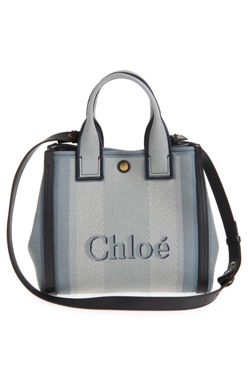 CHLOÉ CHLOÉ LOGO CANVAS TOTE