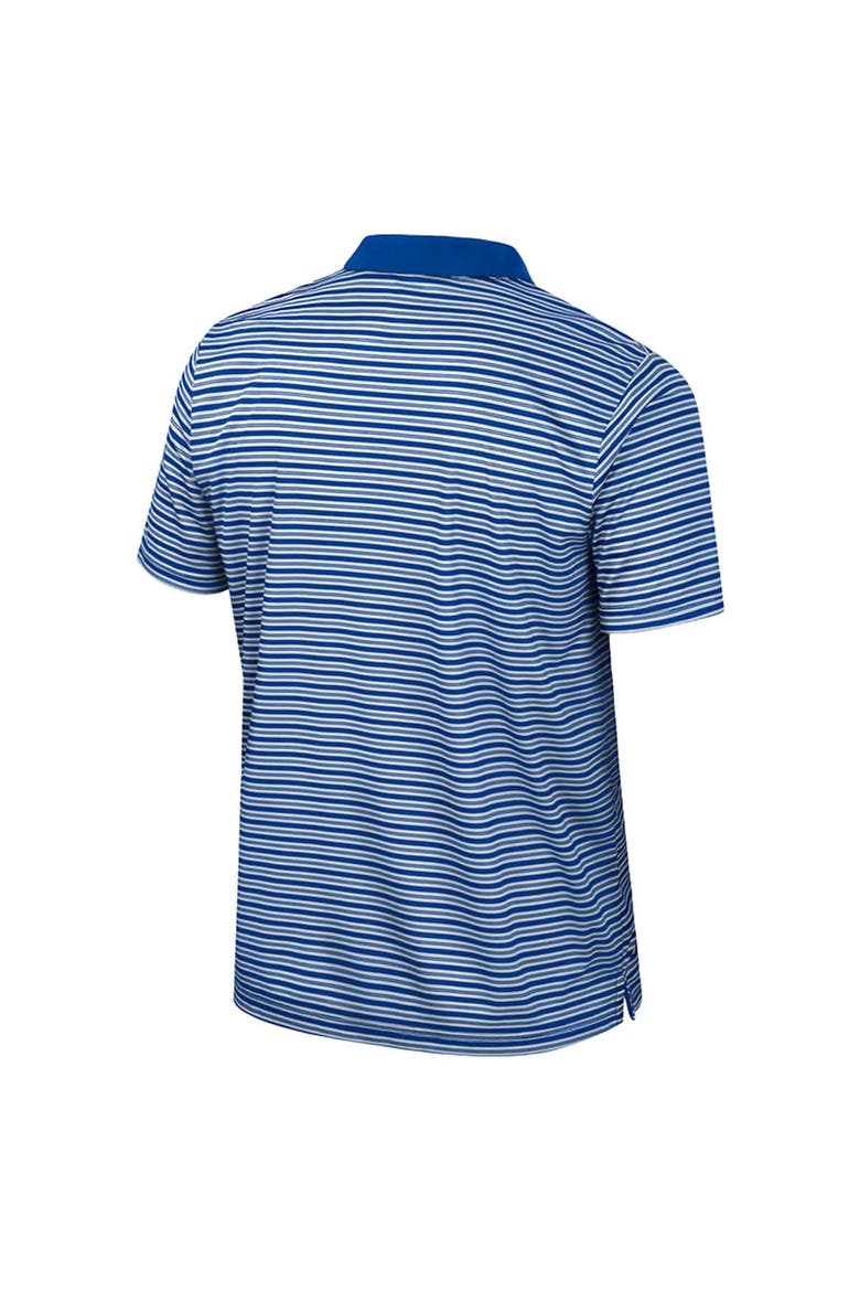 Men's Colosseum Blue UCLA Bruins Striped Polo, Alternate, color, Blue