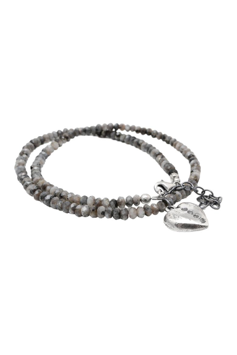 Shining Love, Night Sky Silver Necklace, Alternate, color, Silver