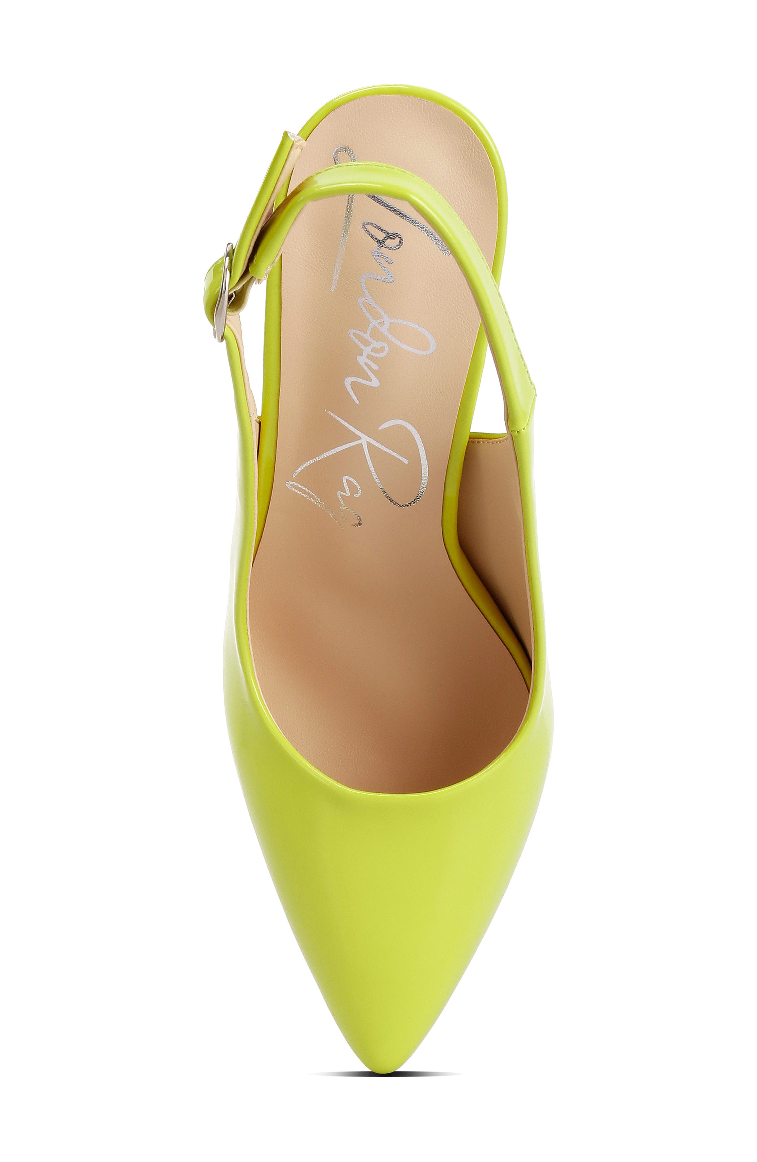 LONDON RAG Dalaney Slingback Pump, Alternate, color, Lime