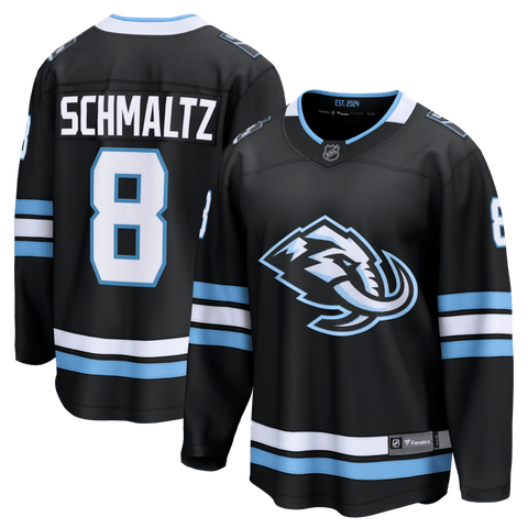 Men's Fanatics Nick Schmaltz Black Utah Mammoth Home Breakaway Jersey