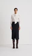 Smythe Front Slit Trouser Skirt