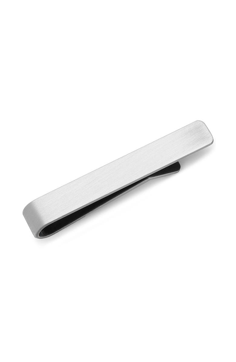 Cufflinks, Inc. Father's Day Cuff Links & Tie Bar Gift Set, Alternate, color, Silver