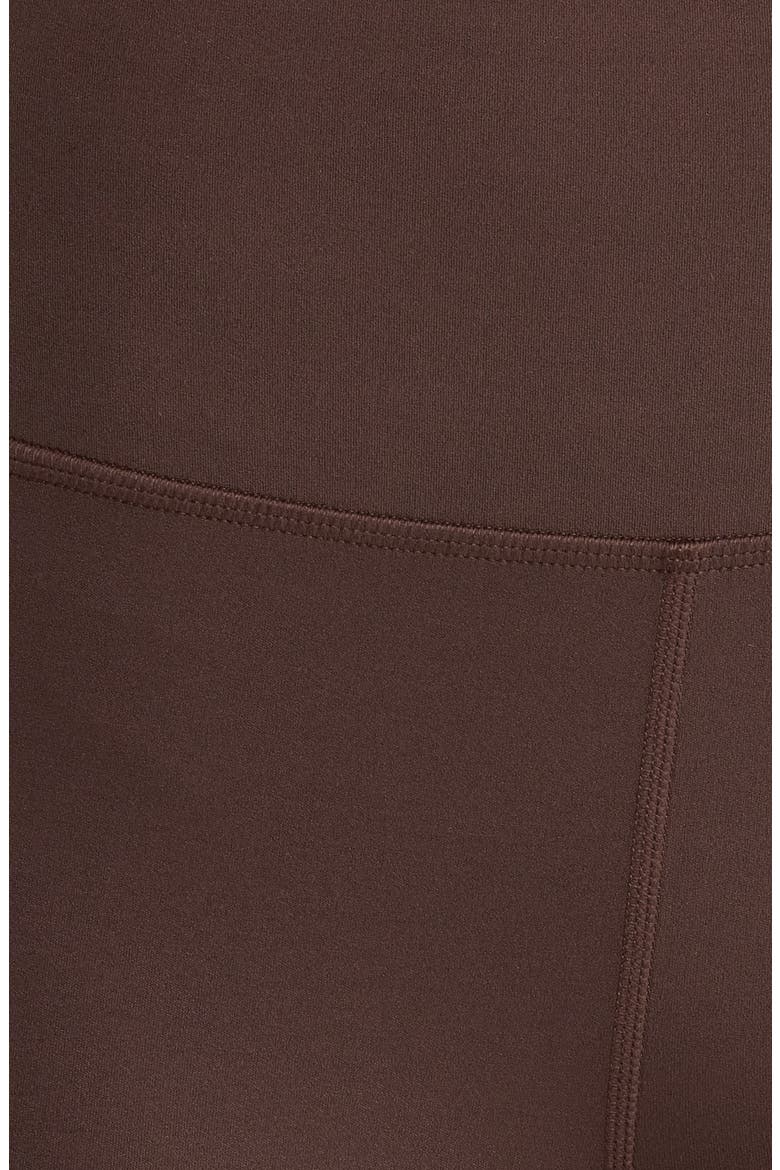 Bianca High Waist Rigor 7/8 Leggings, Alternate, color, DARK CHOCOLATE/ WHITE