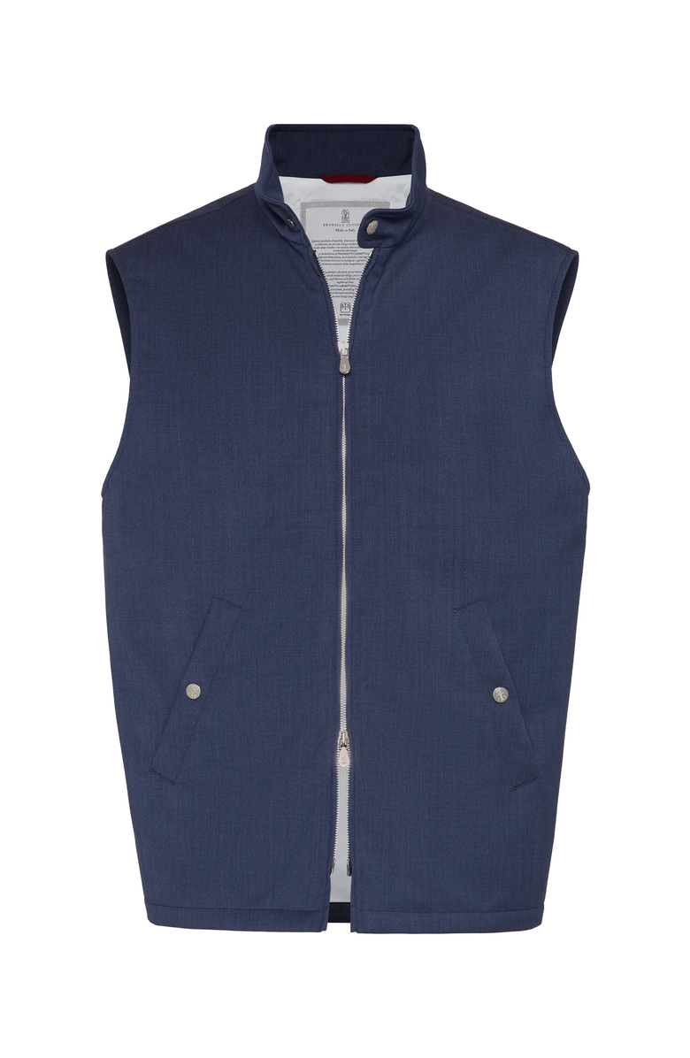 Brunello Cucinelli Vest with Thermore<sup>®</sup> padding, Main, color,