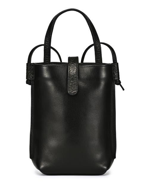 Wishbone Genuine Leather Structured Convertible Crossbody