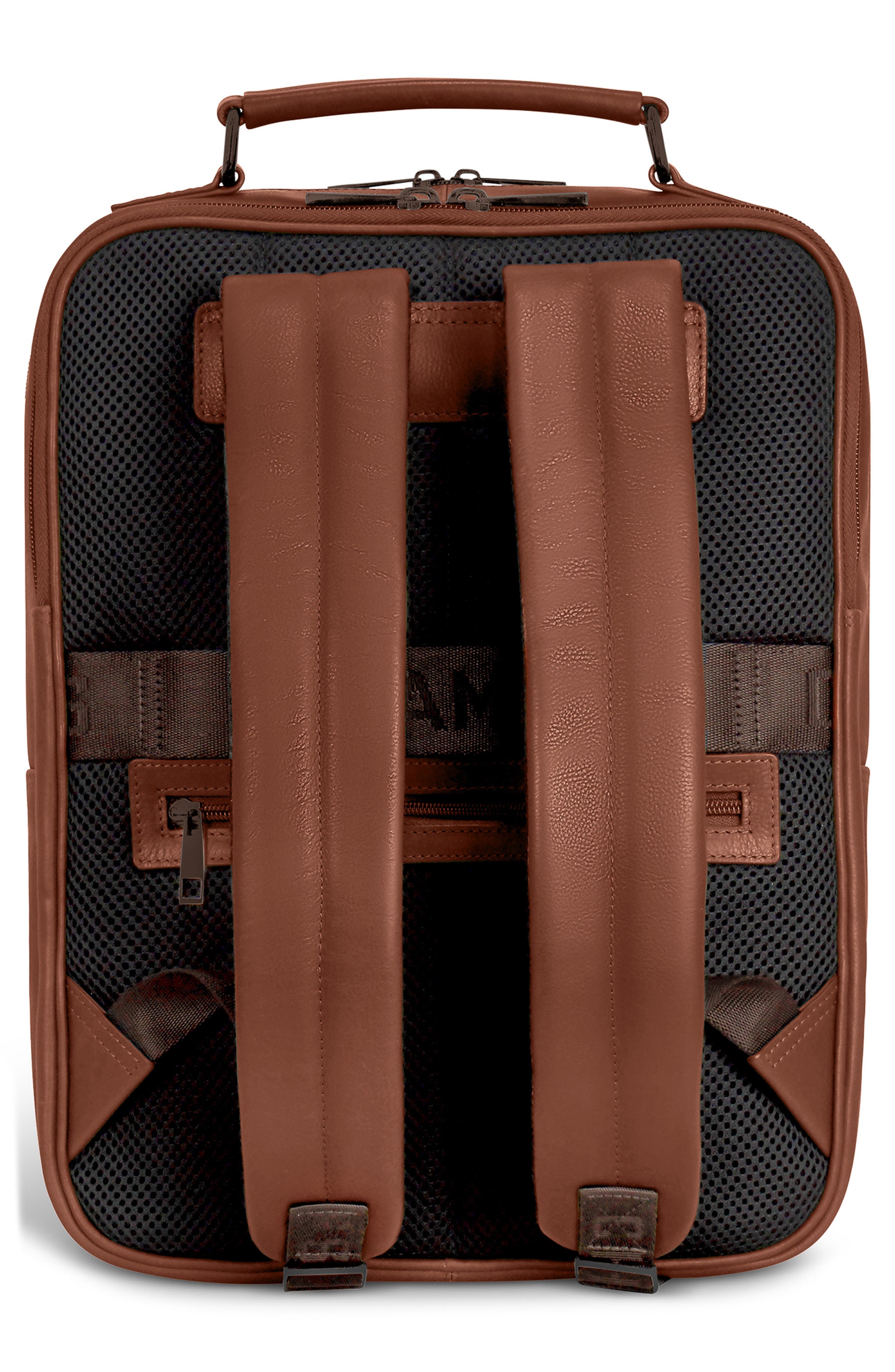 CHAMPS Onyx Modern Waterproof Backpack, Alternate, color, Brown