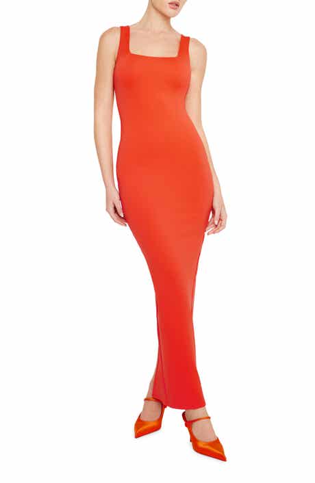 Good American Sculpting Modern Tank Maxi Dress