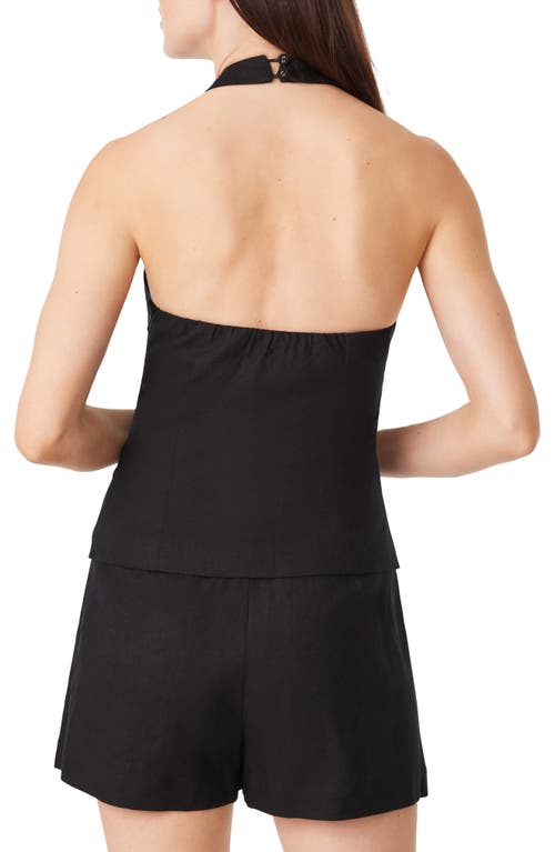 Habitual Linen Blend Halter Vest