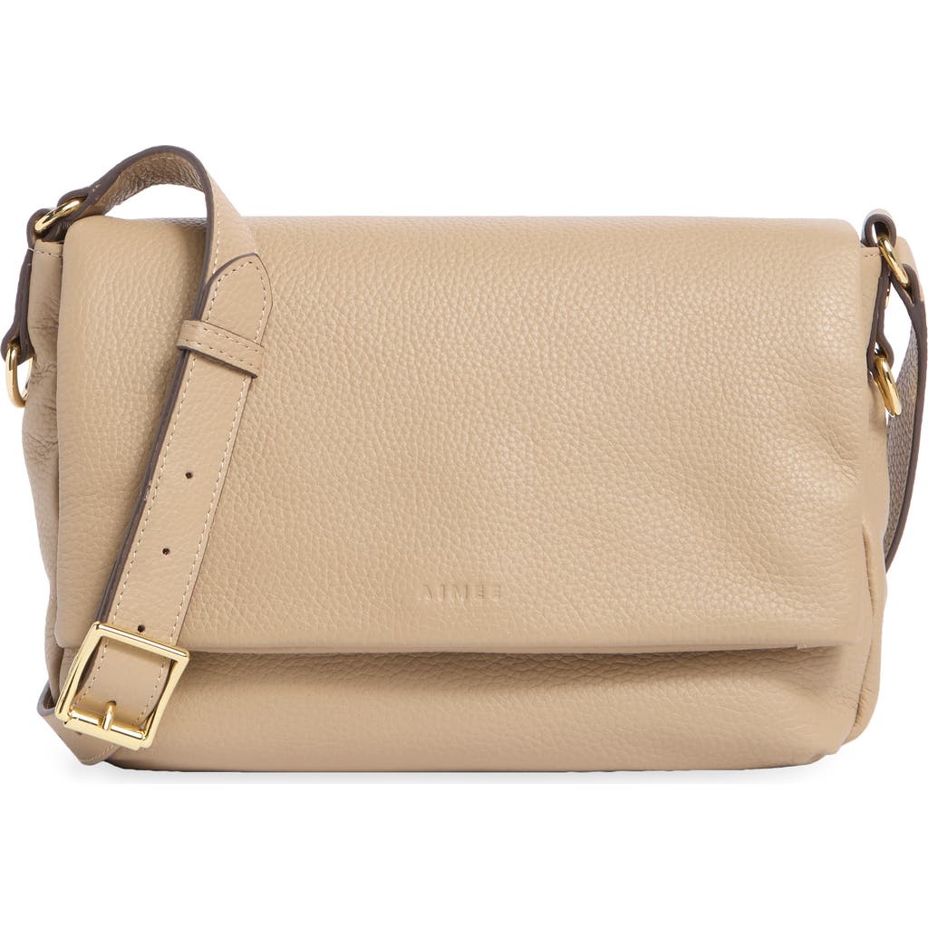 Aimee Kestenberg Preston Medium Leather Crossbody Bag In Brown