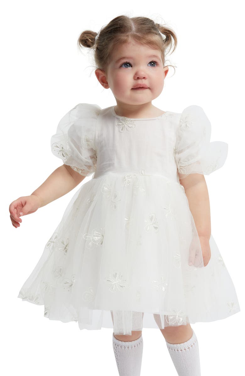 Bardot Junior Kids' Butterfly Tulle Party Dress, Alternate, color, 