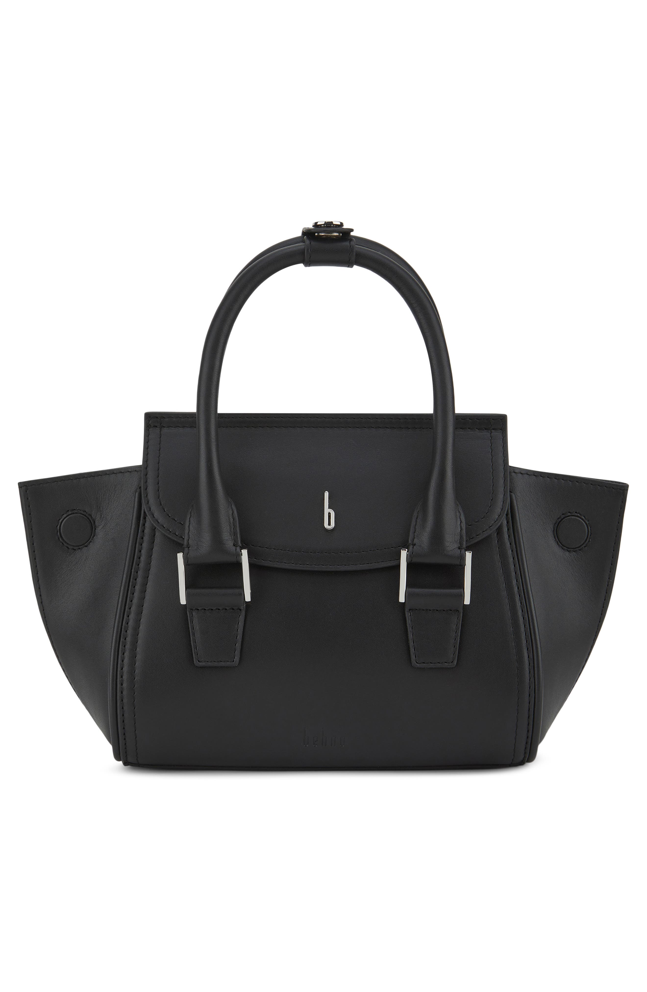 behno Mini Coco Leather Satchel, Alternate, color, 