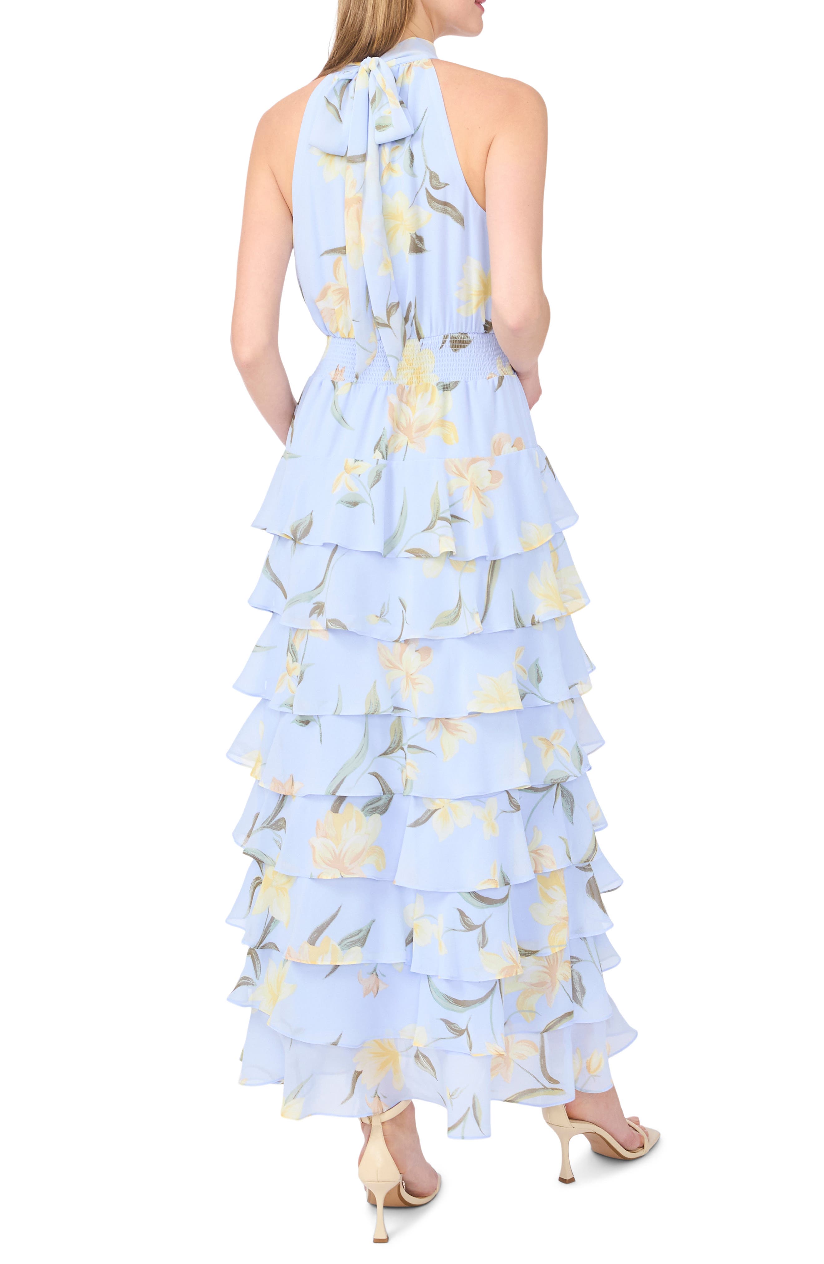 Floral Tiered Maxi Dress - image 2