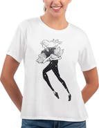 G-III 4HER BY CARL BANKS Women's G-III 4Her by Carl Banks White Carolina Panthers Play The Ball T-Shirt