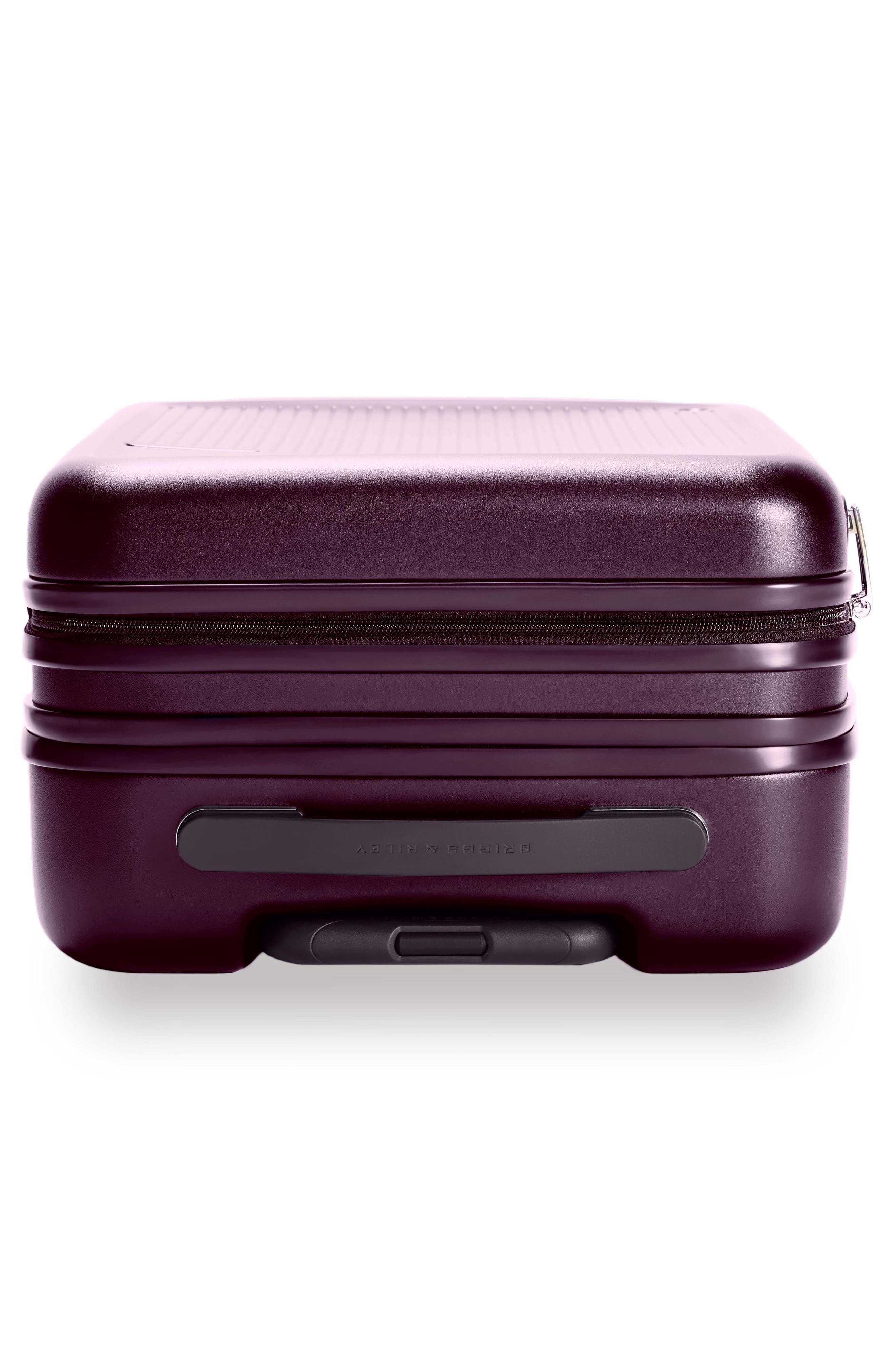 Briggs & Riley Sympatico Global 21-Inch Expandable Spinner Carry-On, Alternate, color, Plum