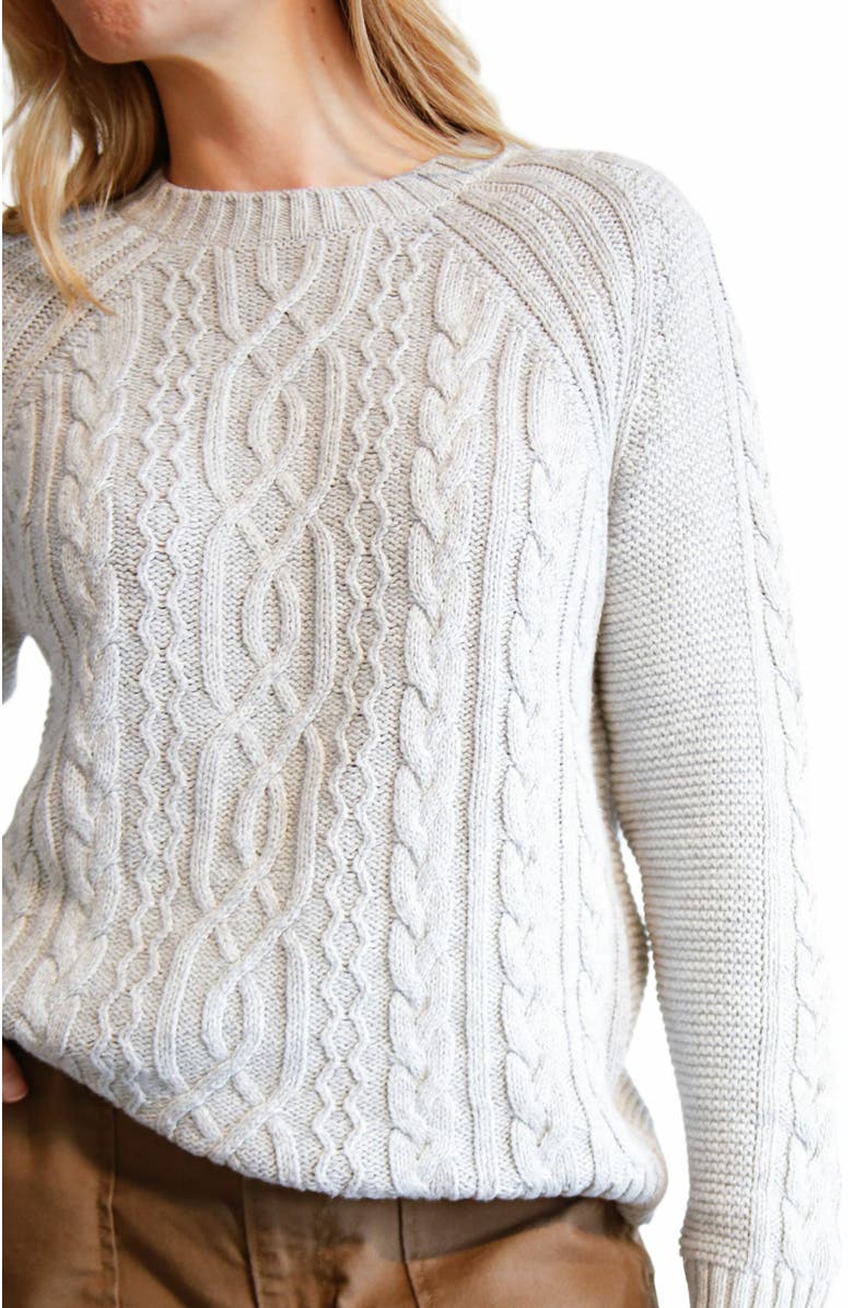 ABLE Claudette Fisherman Sweater, Alternate, color, 