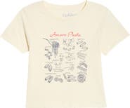 GOLDEN HOUR Amour Pasta Graphic T-shirt