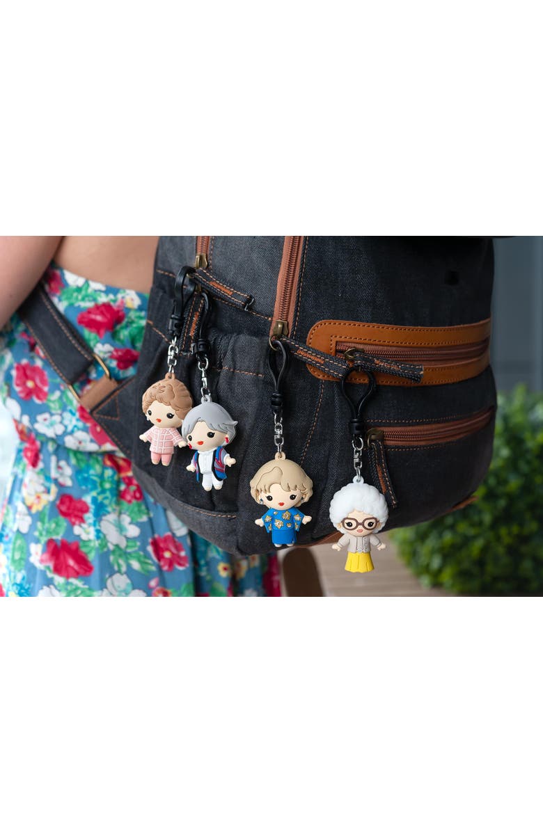 Golden Girls The Golden Girls 4-Piece Foam Figural Backpack Clip Figure Box Set Toynk Exclusive, Alternate, color, Green