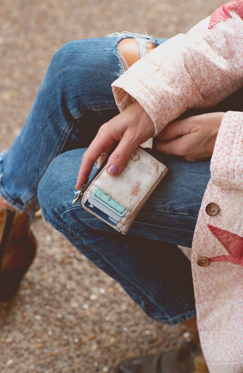 Bed Stu Carrie Wallet In Orange