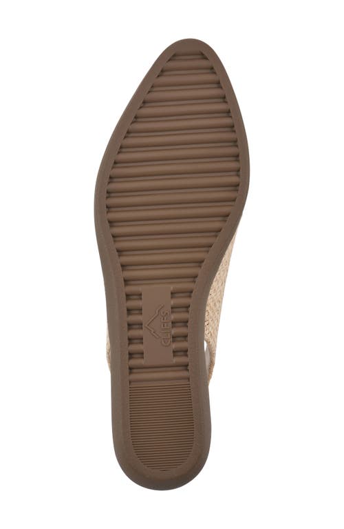 Cliffs By White Mountain Memory Slingback Flat