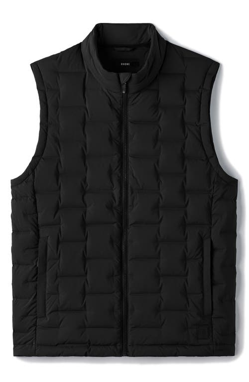 Rhone Voyage 700 Fill Power Down Vest In Black