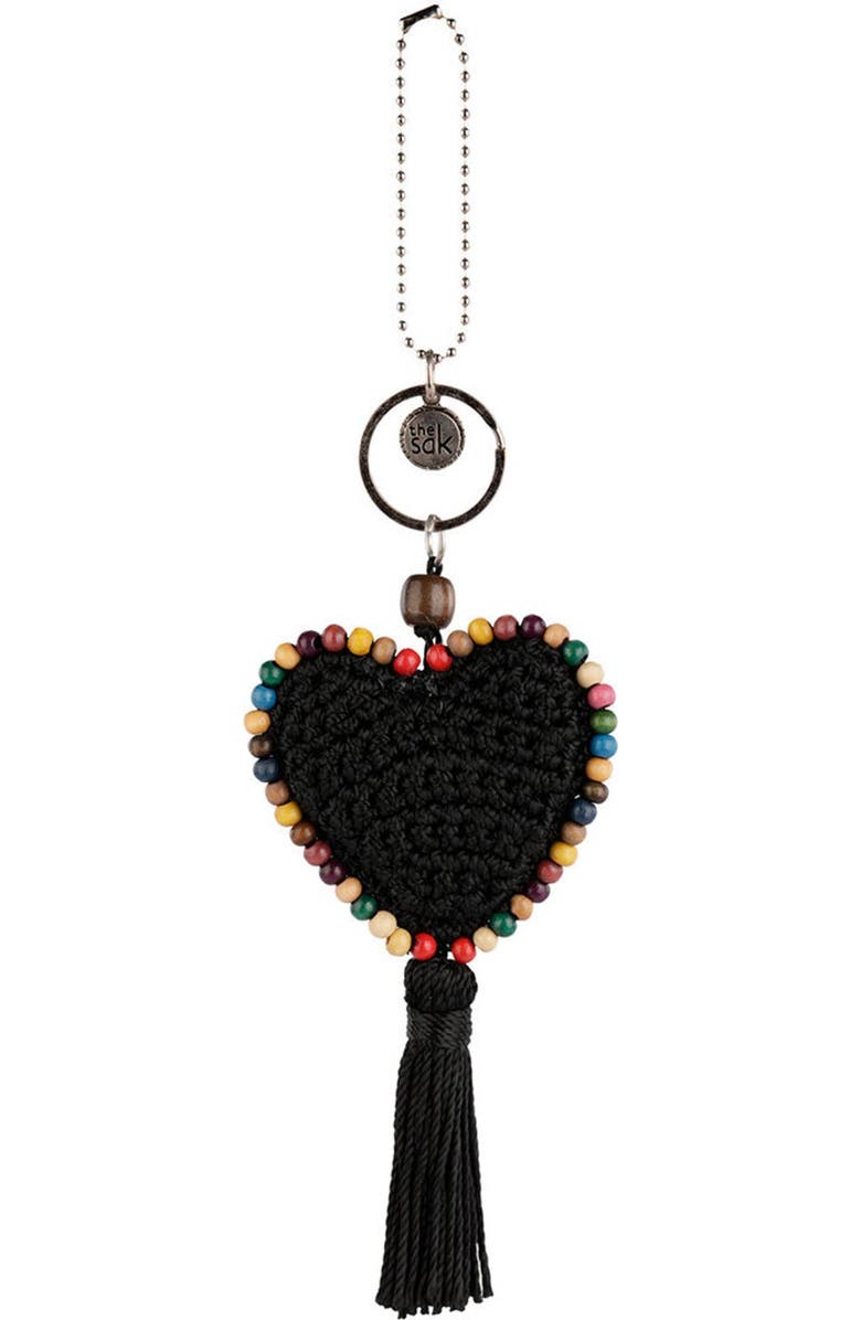 The Sak Yarnicharmz Crochet Heart Dangle, Main, color,