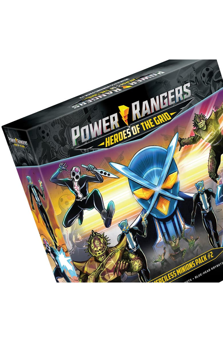 Renegade Game Studios Power Rangers Heroes of the Grid Merciless Minions Pack #2 Expansion, Alternate, color, 
