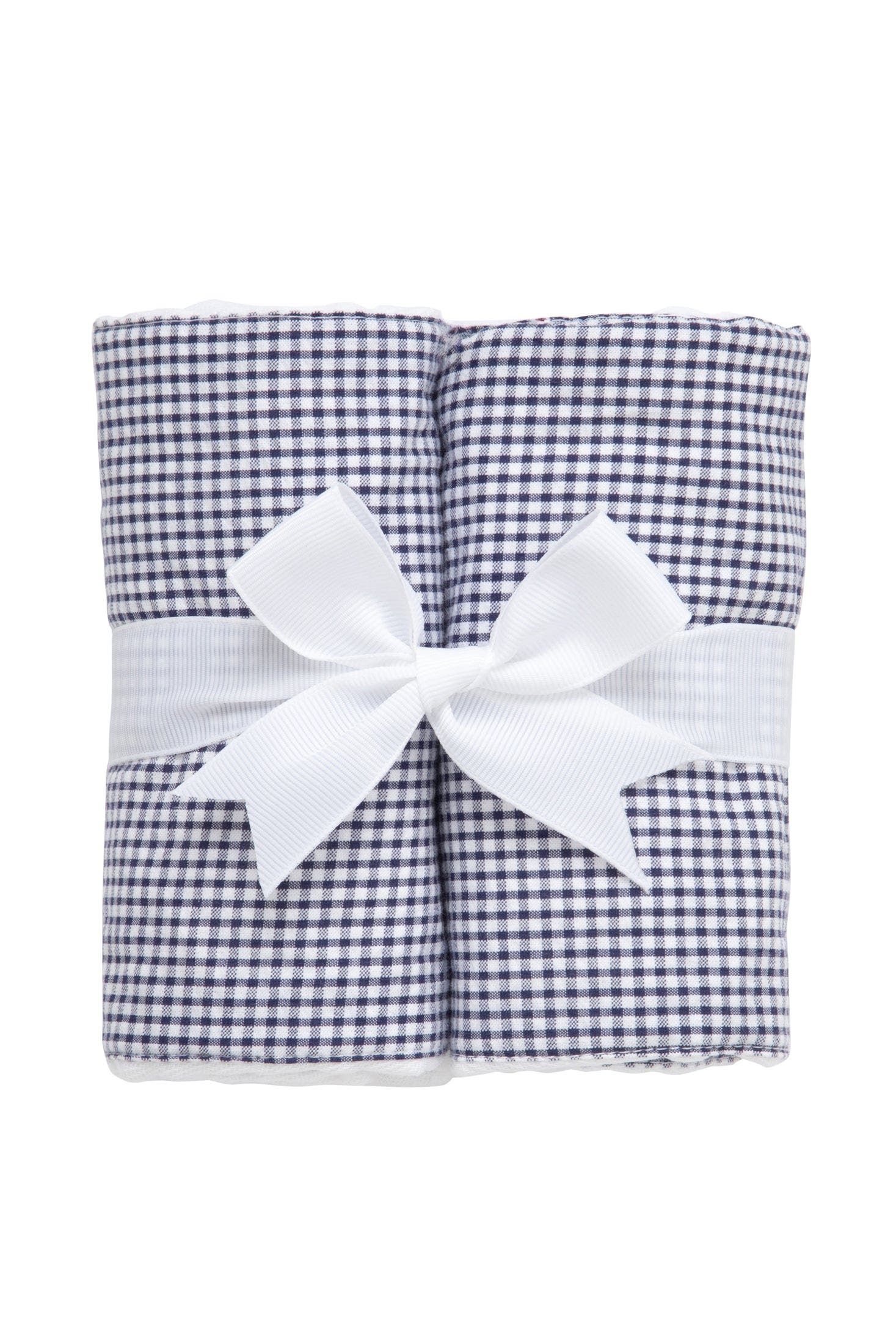 Navy Small Check