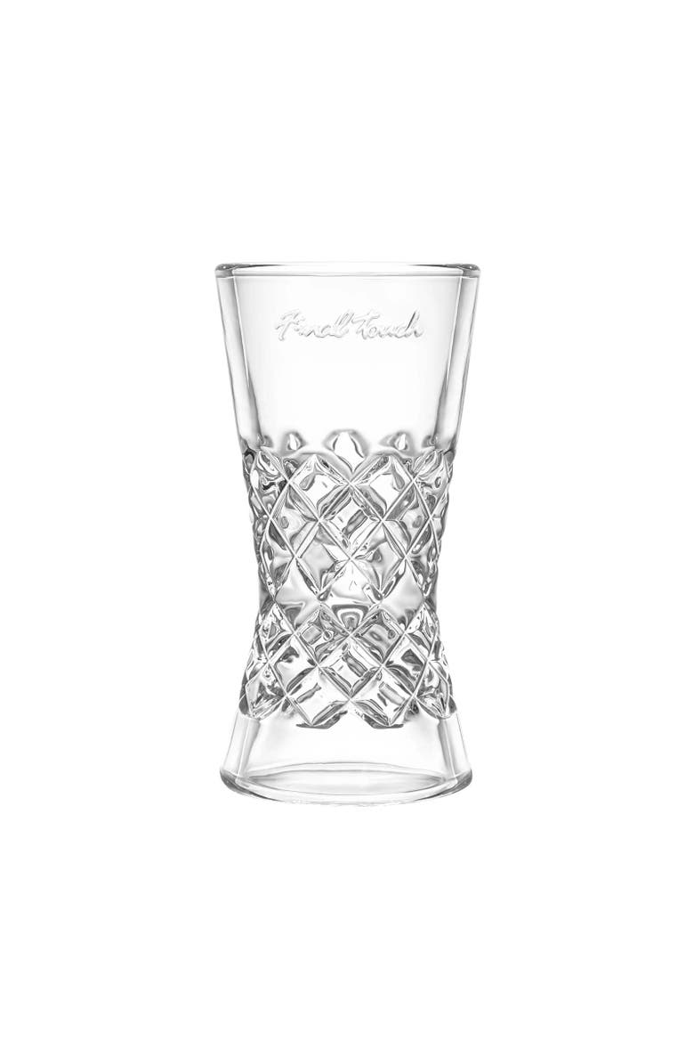 Yarai Glass Double Cocktail Jigger, Main, color, Clear