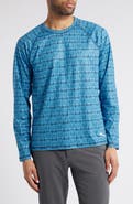 Tommy Bahama Tidal Dye IslandZone® Performance Long Sleeve Crewneck T-Shirt