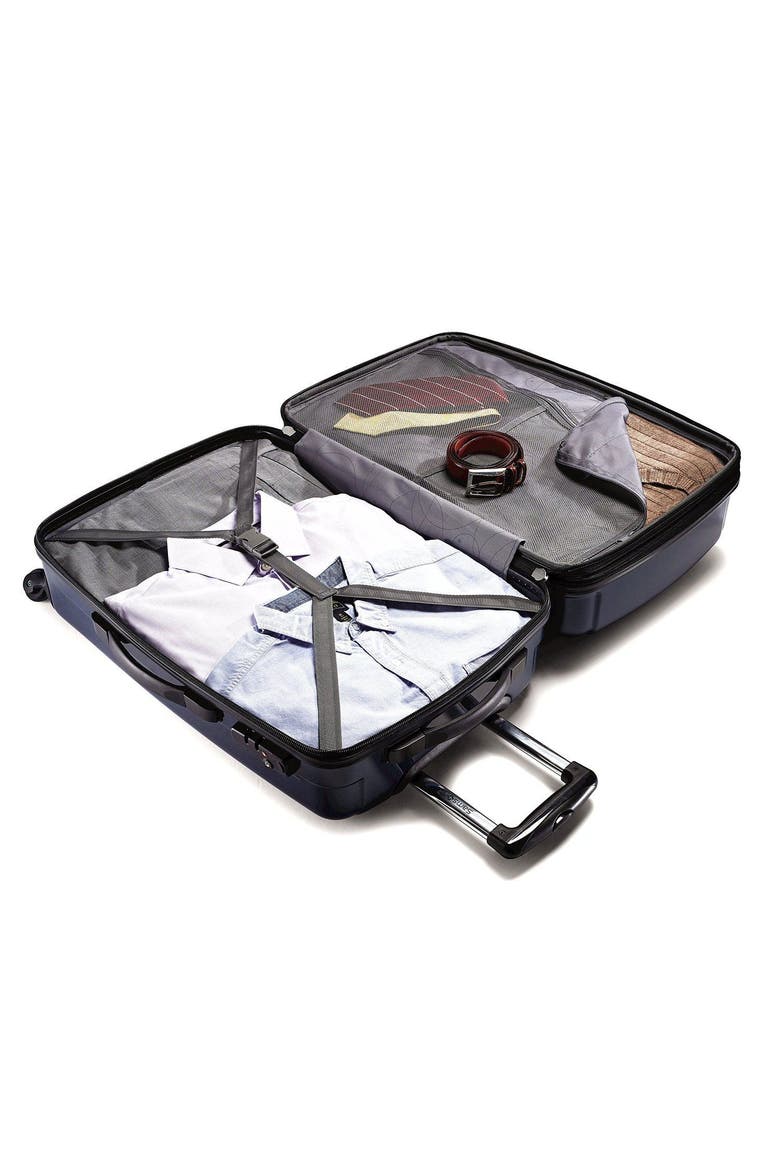 Winfield 2 (20/28) 2-Piece Set Hardside Expandable Luggage with Spinner Wheels, Alternate, color, Navy