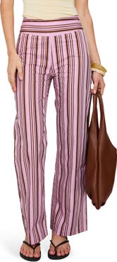 Princess Polly Leocadie Stripe Cotton Pants