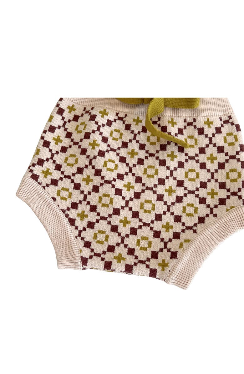 Ashmi & Co. Jacquard Suspender Bodysuit, Alternate, color, Jacquard