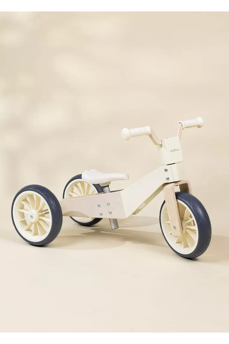Wooden Balance Bike 3- in- 1 - Foam, Main, color, Multicolor