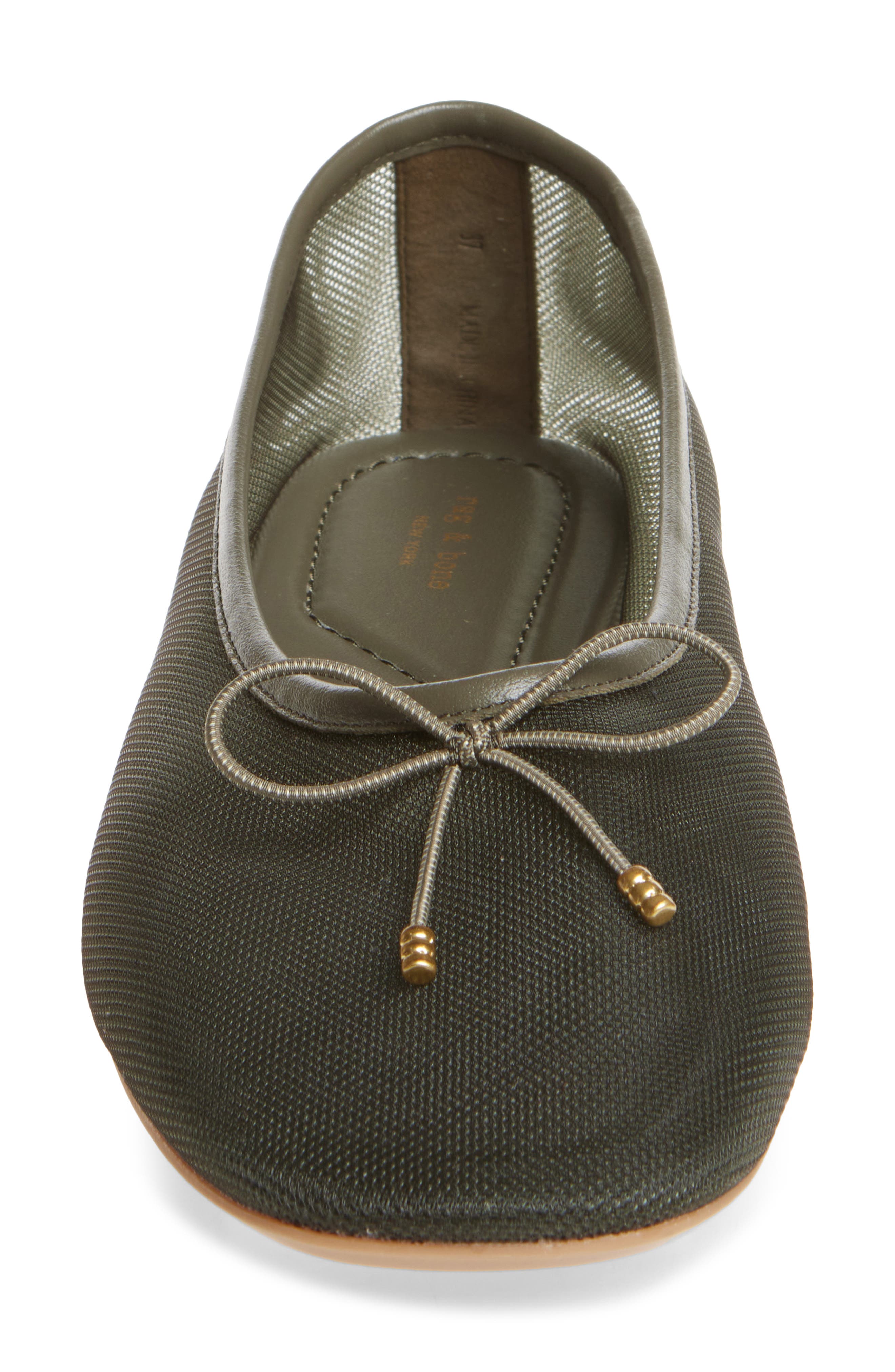 Poppi Ballet Flat, Alternate, color, LODEN MESH