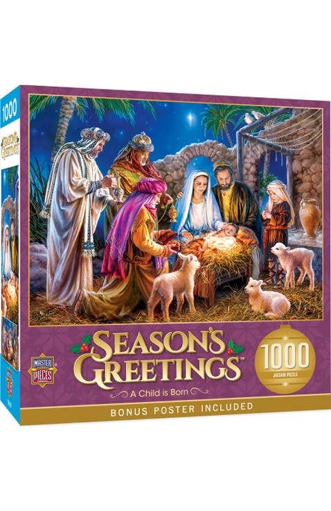 A Child is Born 1000 Piece Jigsaw Puzzle
