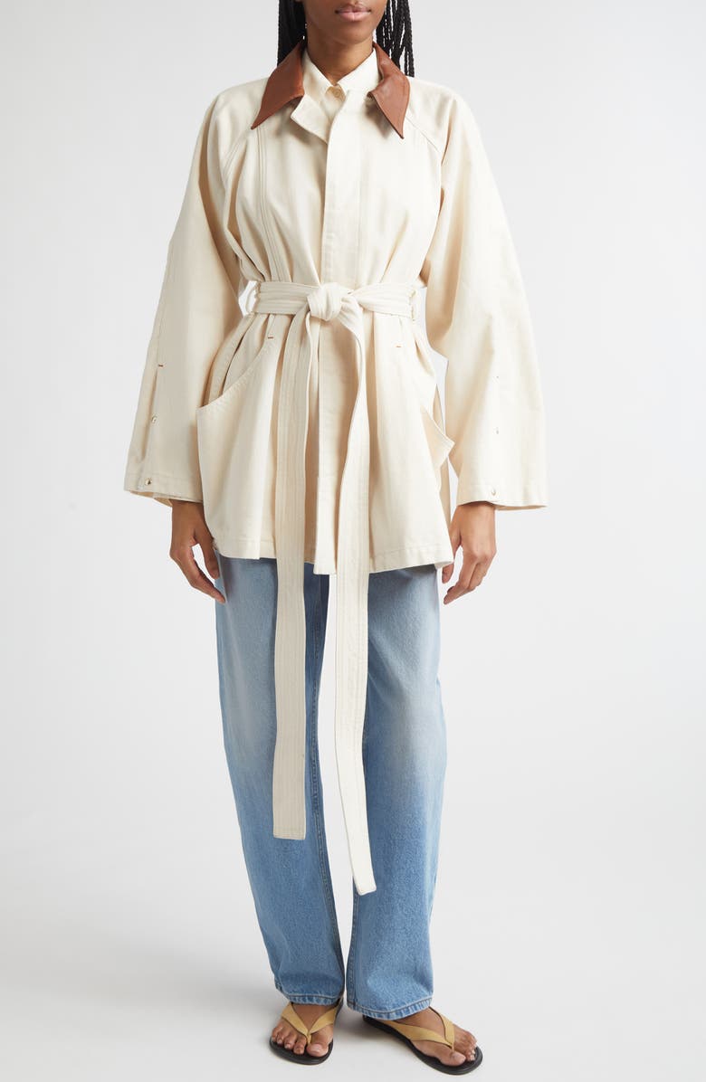 OSSOU Rider Low Rise Barrel Leg Jeans, Alternate, color, Salt Wash