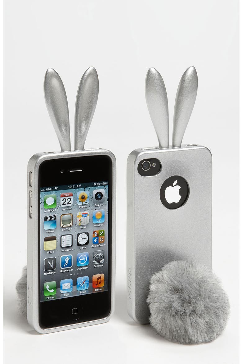 iPhone 4 & 4S Case, Main, color, SILVER