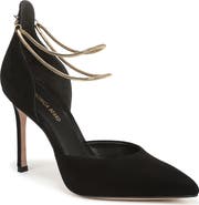 Veronica Beard Leandra Ankle Strap Pump