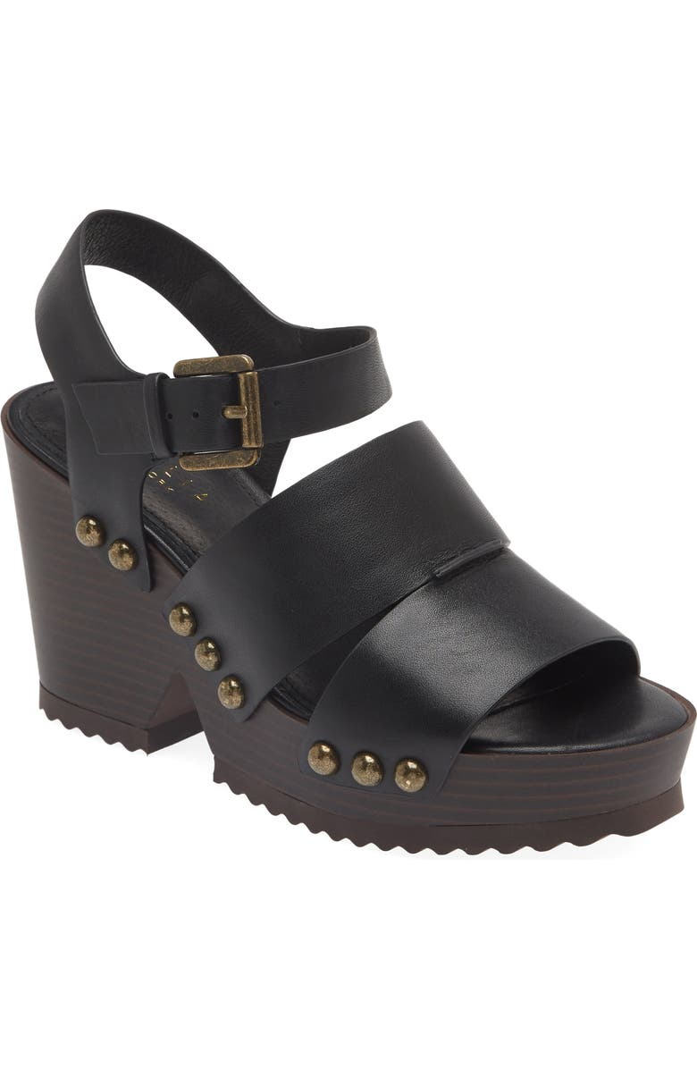 Cecelia New York Artsy Stud Platform Wedge Sandal, Main, color,