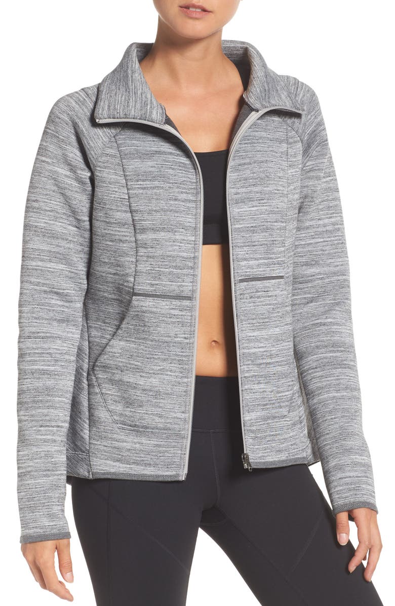 Zella Interval Training Jacket, Main, color, 