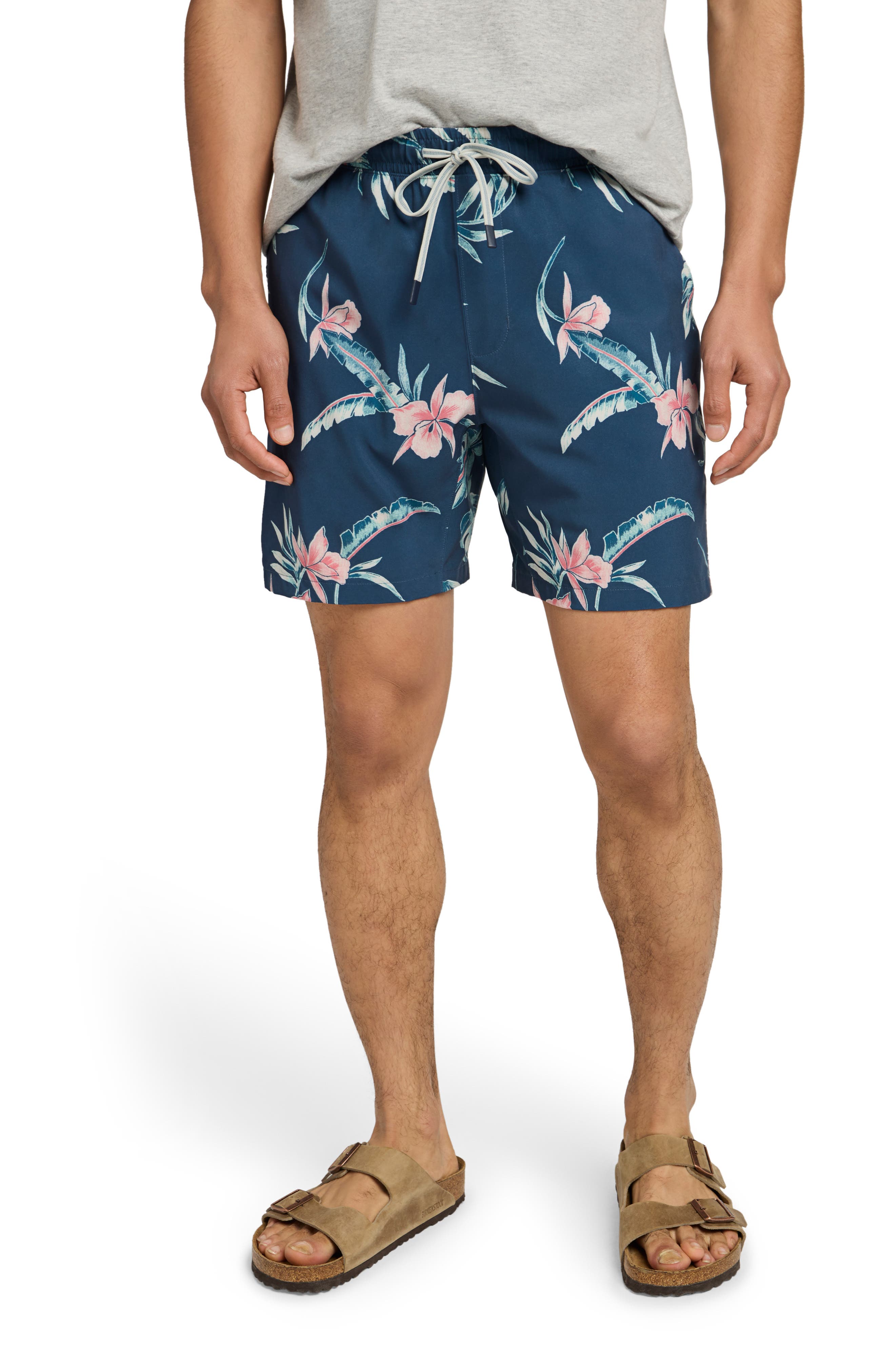 Faherty Shorelite Performance Swim Trunks